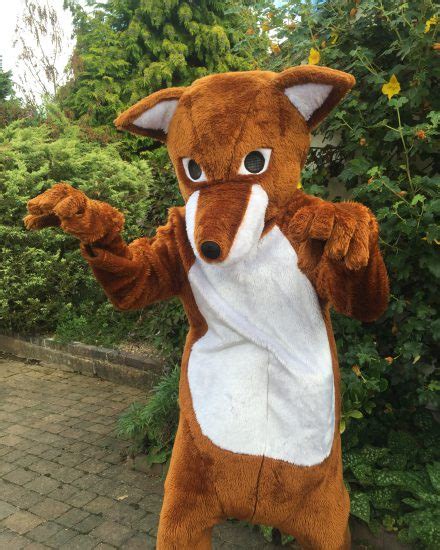 Fox mascot cosrume
